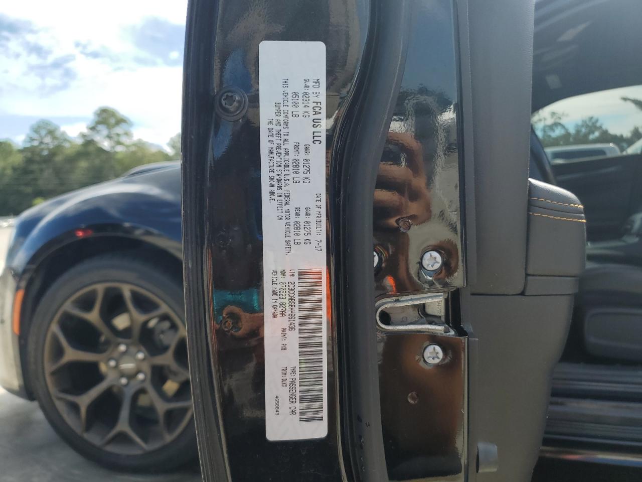 2017 Chrysler 300 S VIN: 2C3CCABG8HH661436 Lot: 84797205