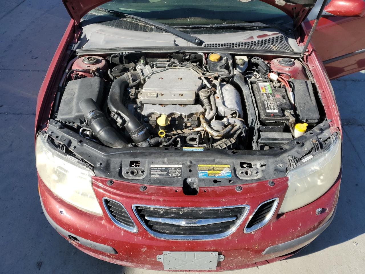 2006 Saab 9-3 Aero VIN: YS3FH51U861022633 Lot: 85729745