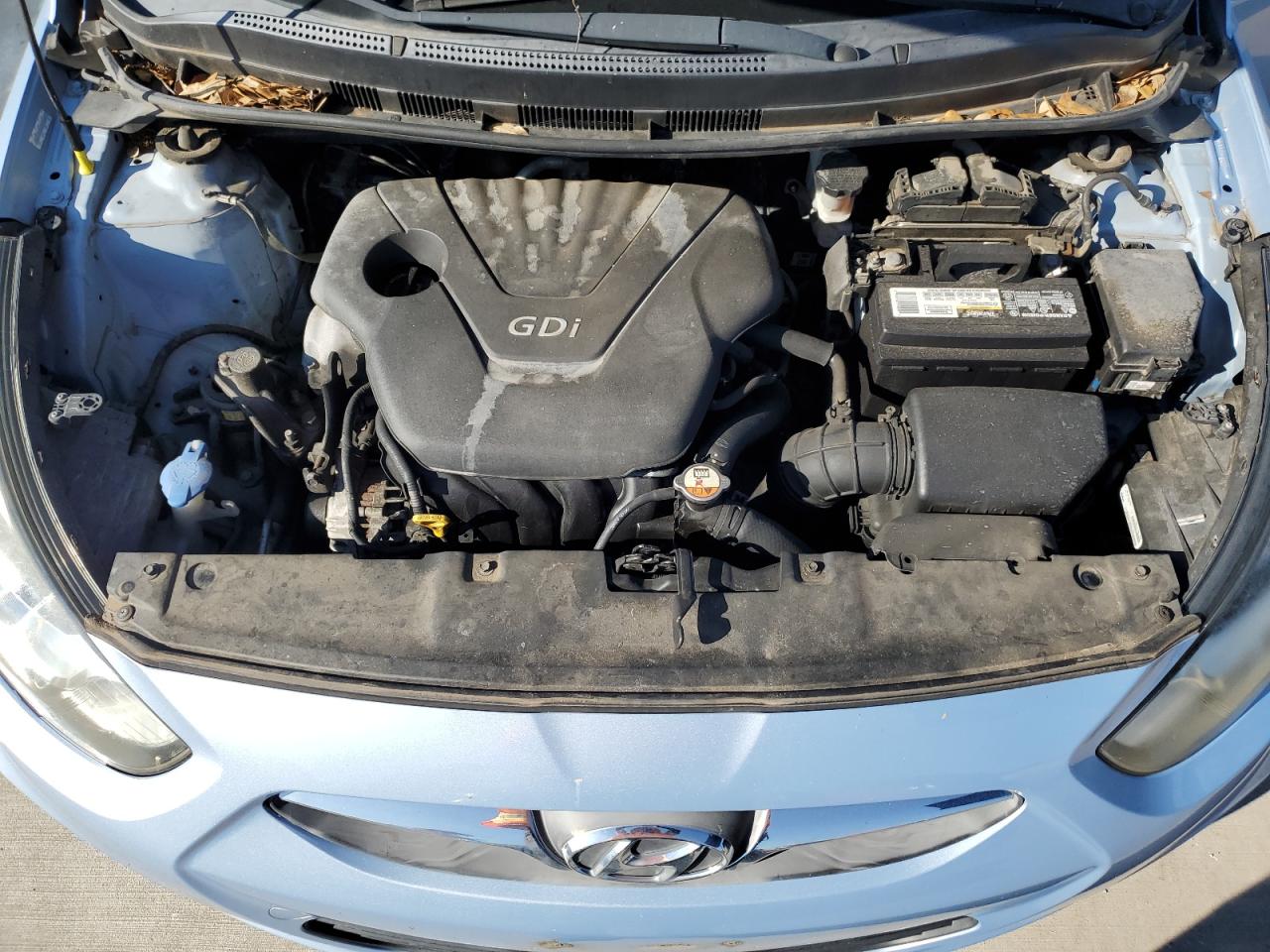 2014 Hyundai Accent Gls VIN: KMHCT5AE1EU177082 Lot: 86639565