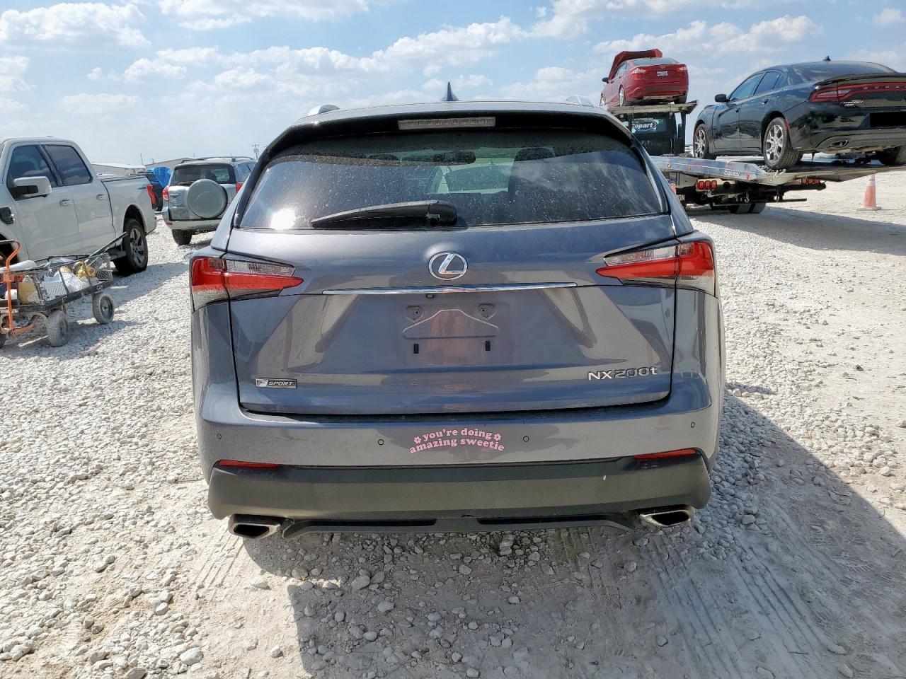 2015 Lexus Nx 200T VIN: JTJYARBZ2F2016744 Lot: 82003515