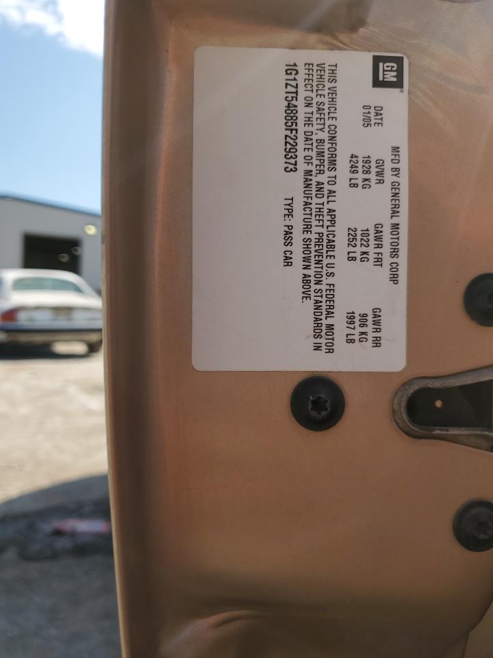 2005 Chevrolet Malibu Ls VIN: 1G1ZT54885F229373 Lot: 84902985