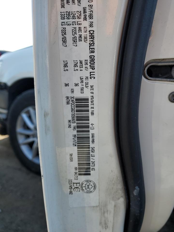 2013 Dodge Journey Sxt VIN: 3C4PDCCG6DT656029 Lot: 84804585