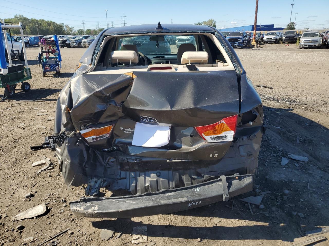 2010 Kia Optima Lx VIN: KNAGG4A82A5377386 Lot: 86061795