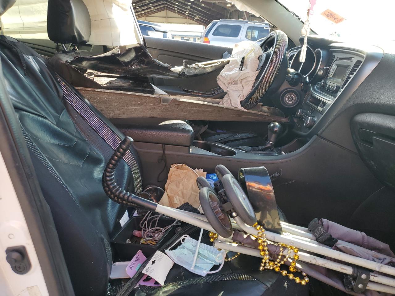 2015 Kia Optima Lx VIN: 5XXGM4A77FG404281 Lot: 81853545