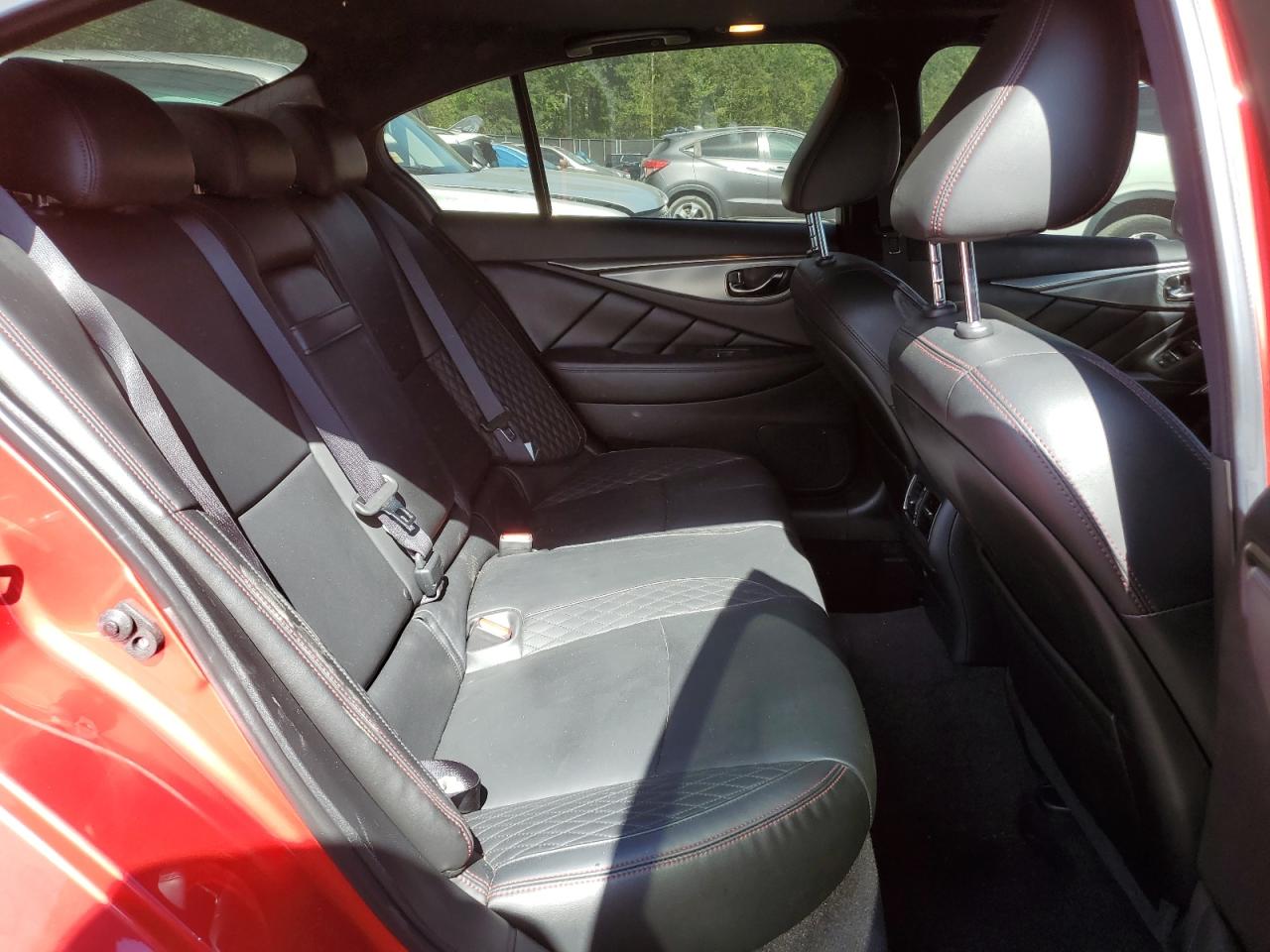 2018 Infiniti Q50 Red Sport 400 VIN: JN1FV7AR6JM481192 Lot: 85184955