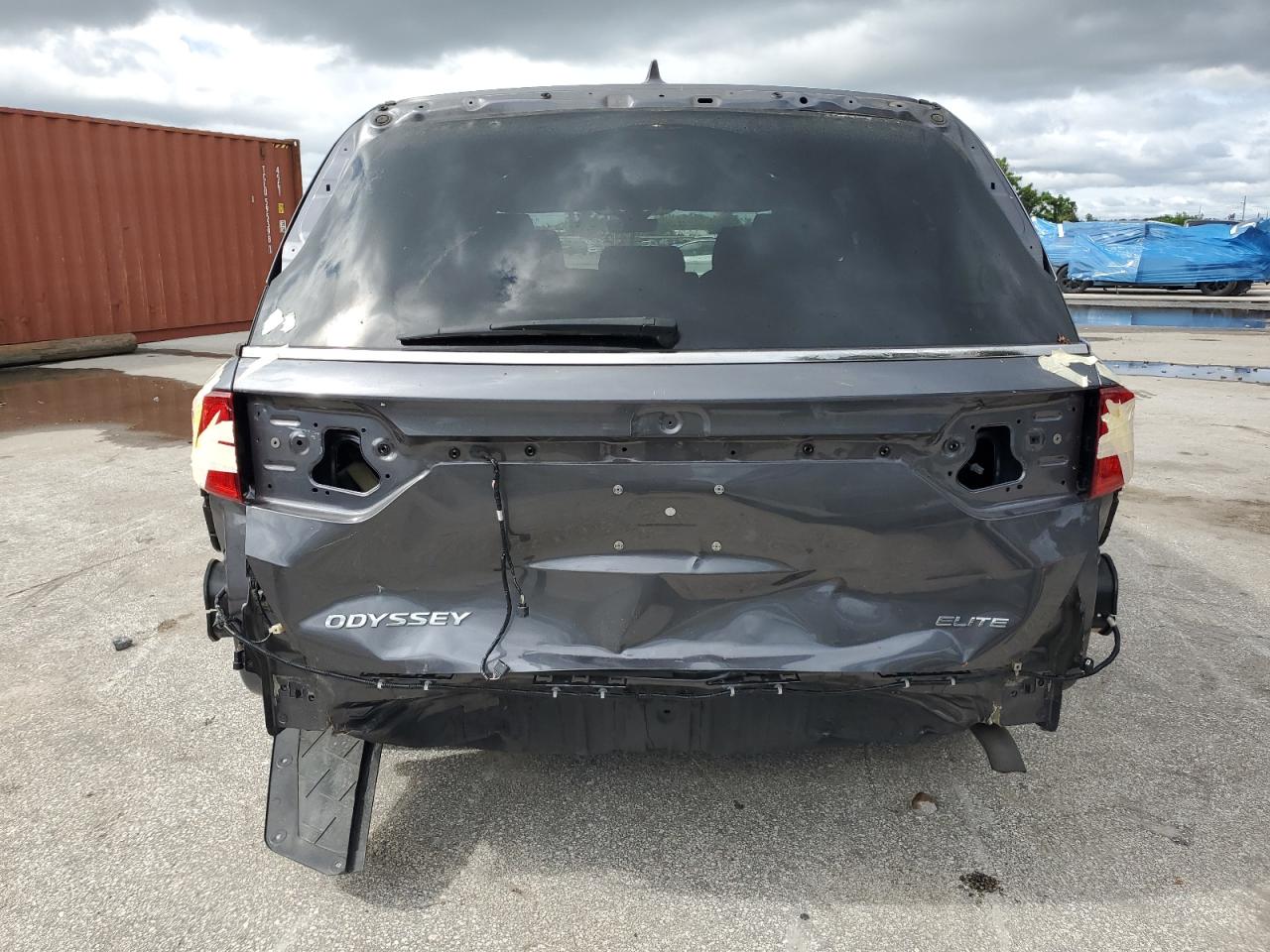 2023 Honda Odyssey Elite VIN: 5FNRL6H97PB003025 Lot: 85940205