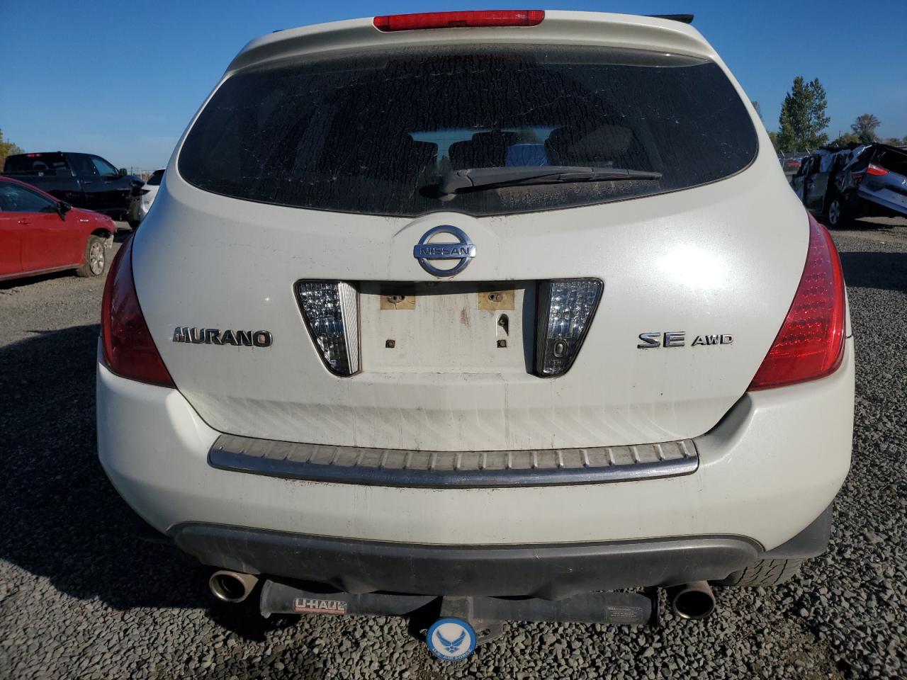 2007 Nissan Murano Sl VIN: JN8AZ08W07W656813 Lot: 86265775