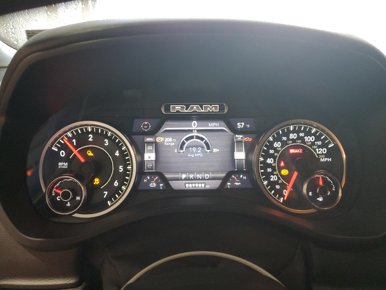 2019 Ram 1500 Big Horn/Lone Star VIN: 1C6SRFFT7KN910812 Lot: 86246255