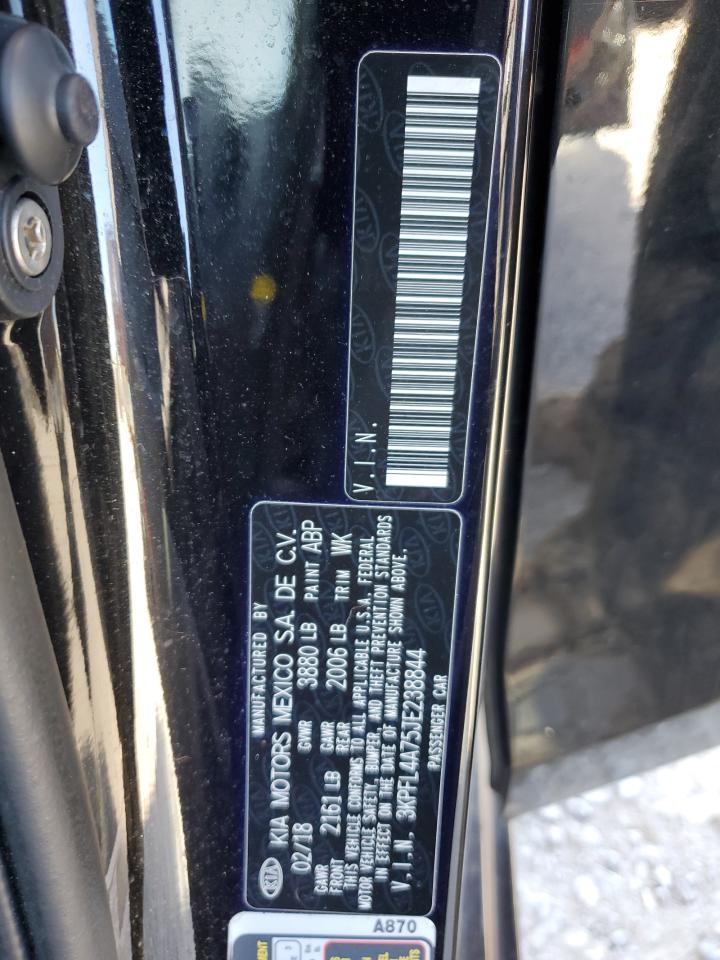 2018 Kia Forte Lx VIN: 3KPFL4A75JE238844 Lot: 84771915