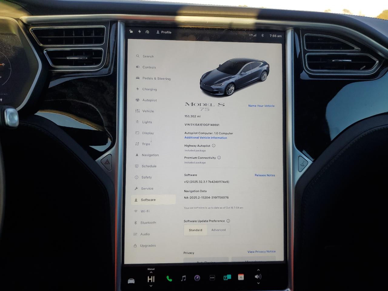 2016 Tesla Model S VIN: 5YJSA1E10GF148691 Lot: 86173325