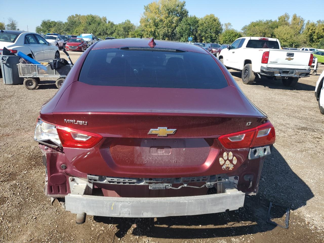 2016 Chevrolet Malibu Lt VIN: 1G1ZE5ST4GF330267 Lot: 85579205