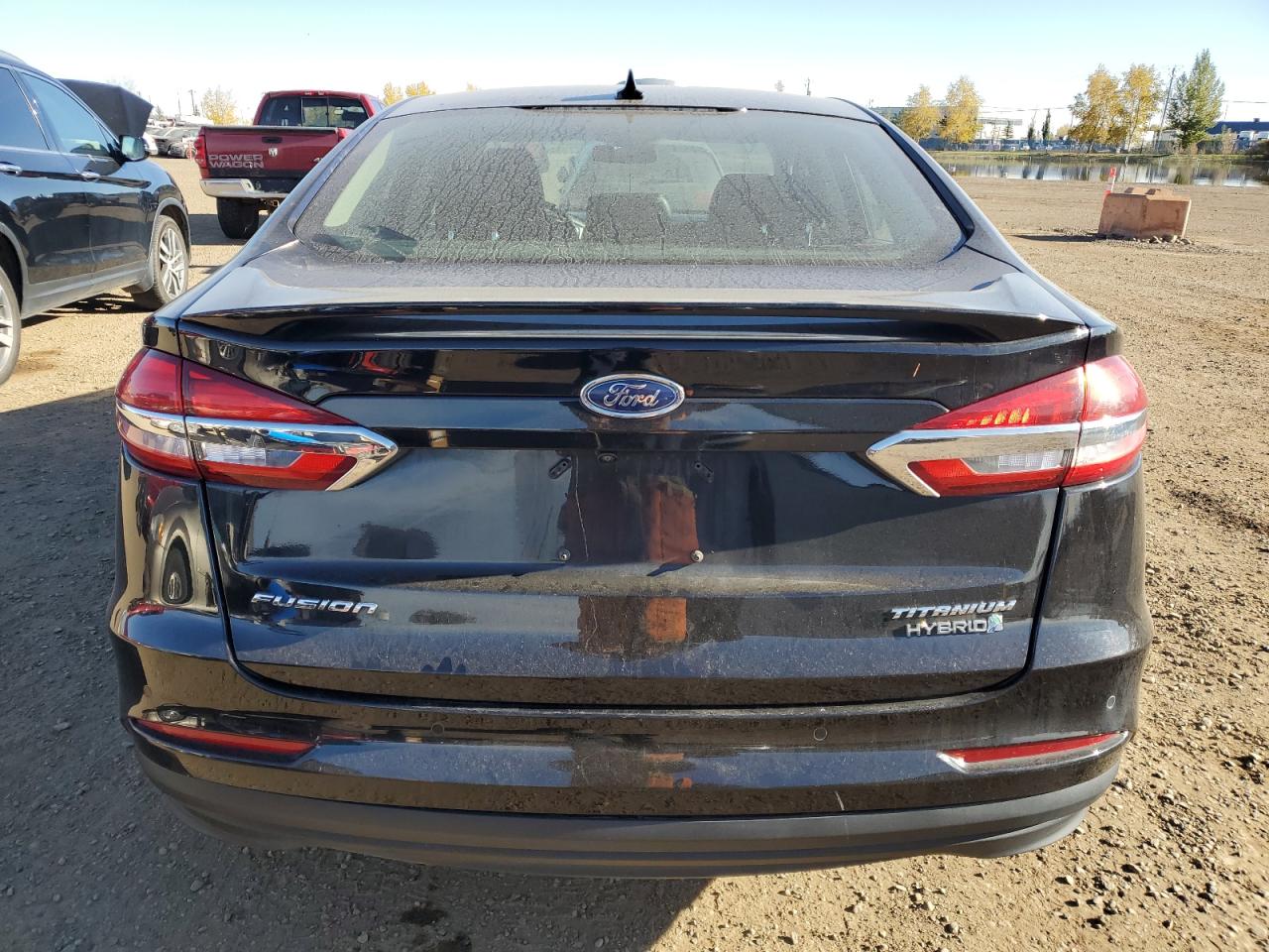 2019 Ford Fusion Titanium VIN: 3FA6P0RU6KR156130 Lot: 85370285