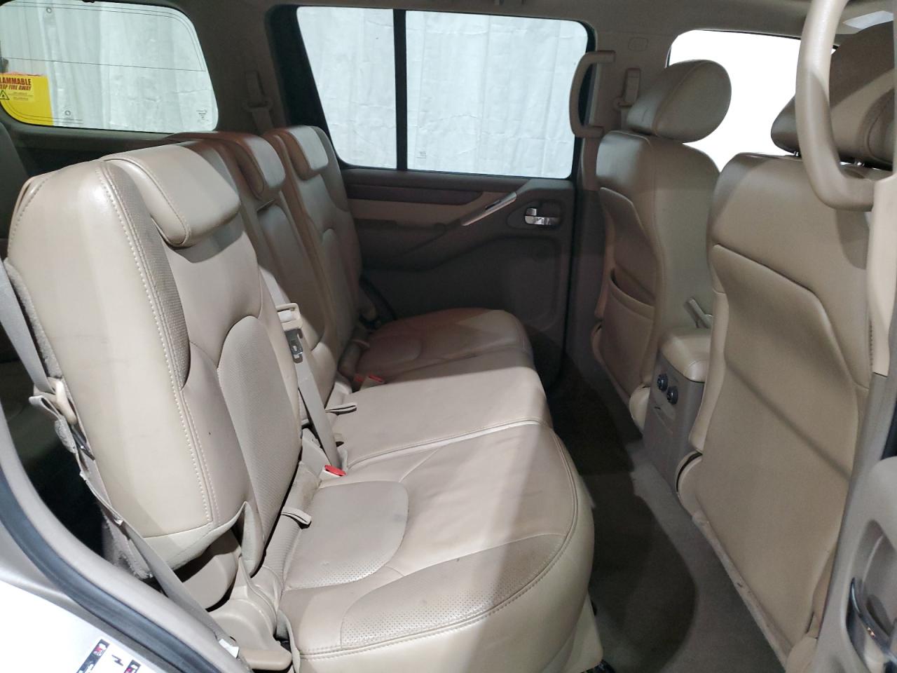 2008 Nissan Pathfinder Le VIN: 5N1BR18B38C631714 Lot: 84447135