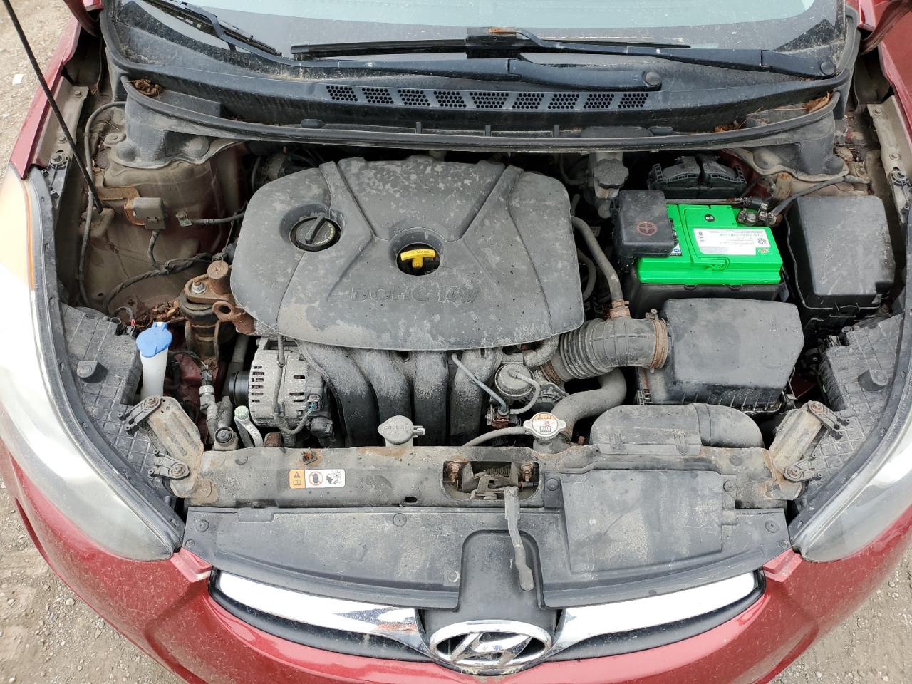 2013 Hyundai Elantra Gls VIN: 5NPDH4AE3DH288942 Lot: 85302705