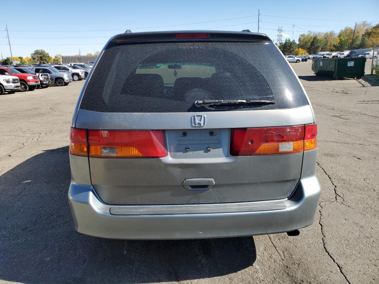 2002 Honda Odyssey Exl VIN: 5FNRL18972B006051 Lot: 87116615
