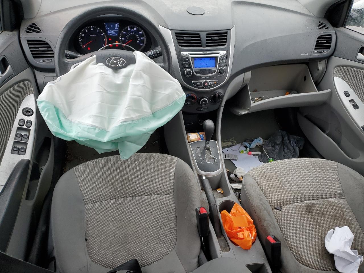 2013 Hyundai Accent Gls VIN: KMHCT5AE9DU081277 Lot: 90604865