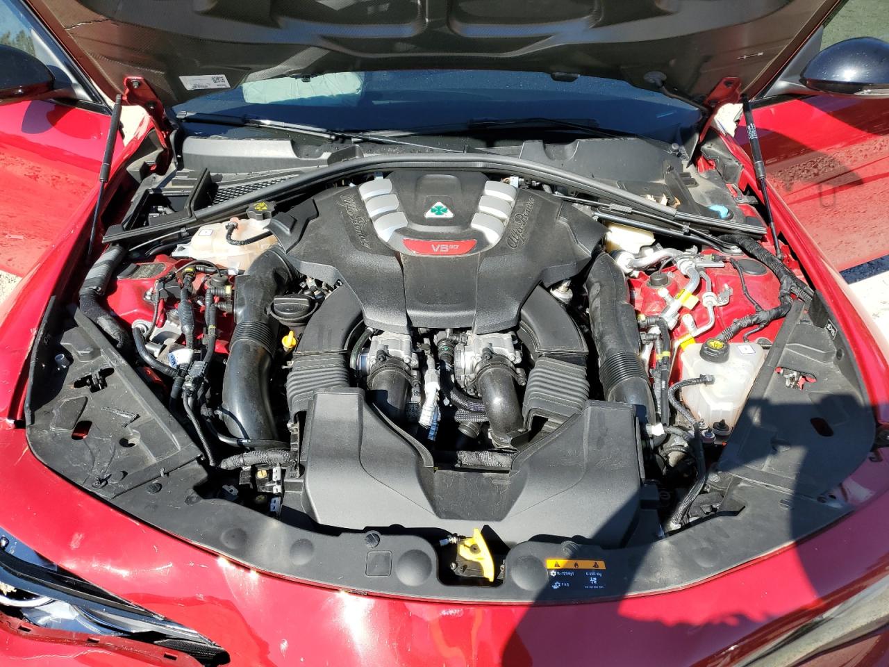 2022 Alfa Romeo Giulia Quadrifoglio VIN: ZARFAMEV2N7662914 Lot: 86524355