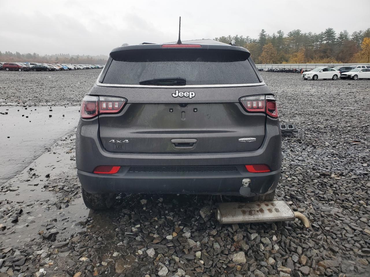 2019 Jeep Compass Latitude VIN: 3C4NJDBB0KT740971 Lot: 89627005