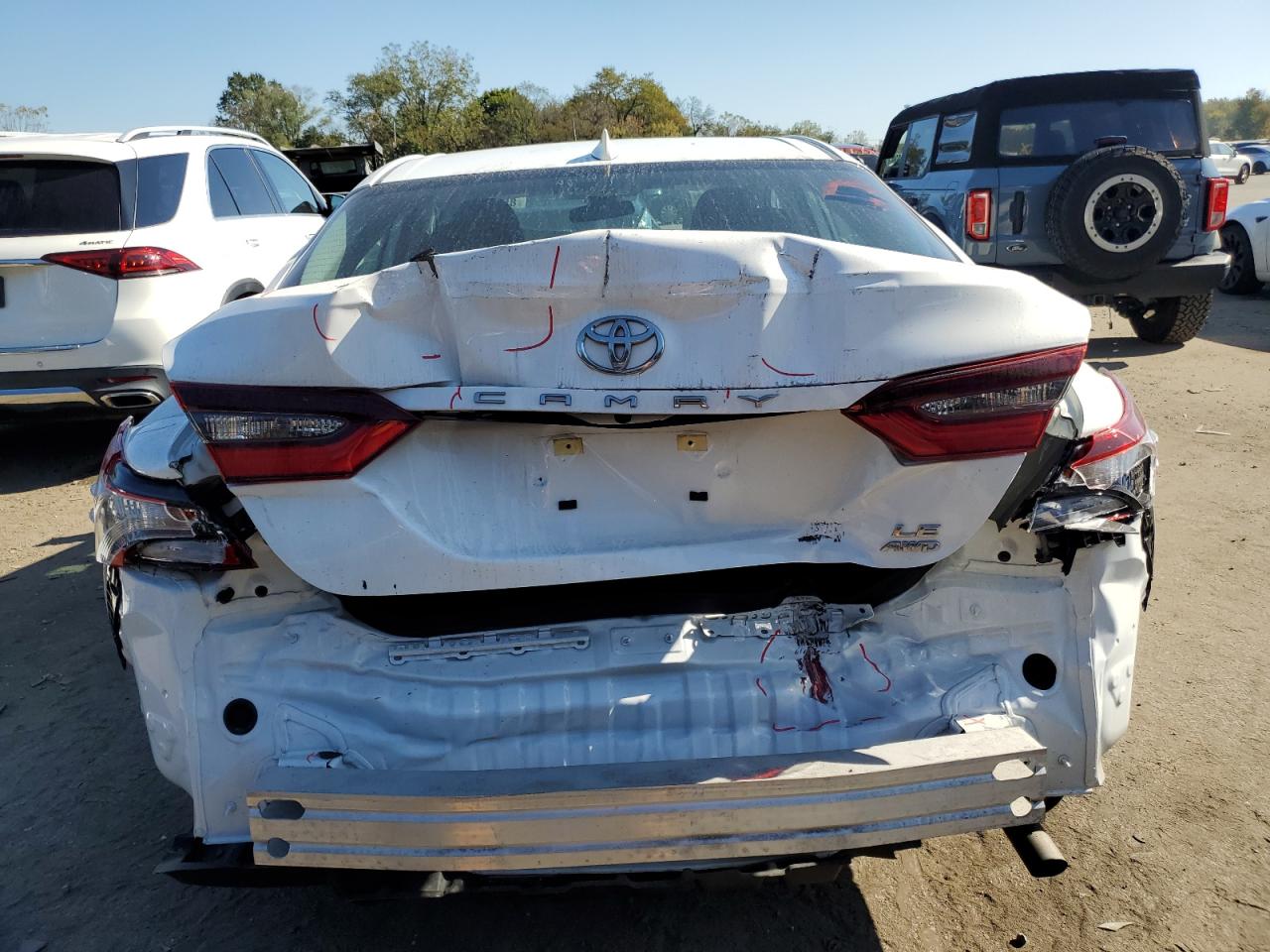2022 Toyota Camry Le VIN: 4T1C11BK8NU068511 Lot: 85269955