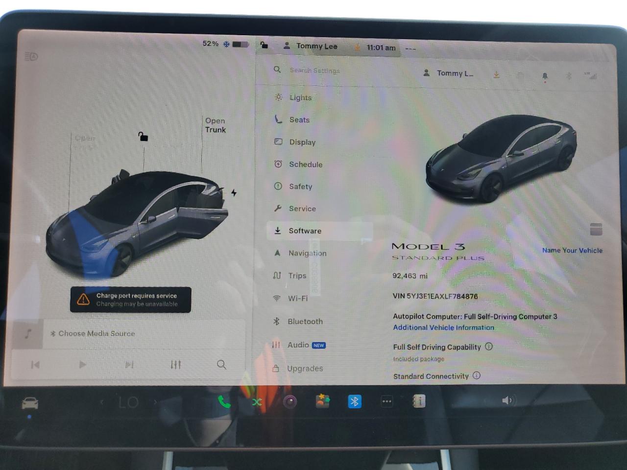 2020 Tesla Model 3 VIN: 5YJ3E1EAXLF784876 Lot: 90218205