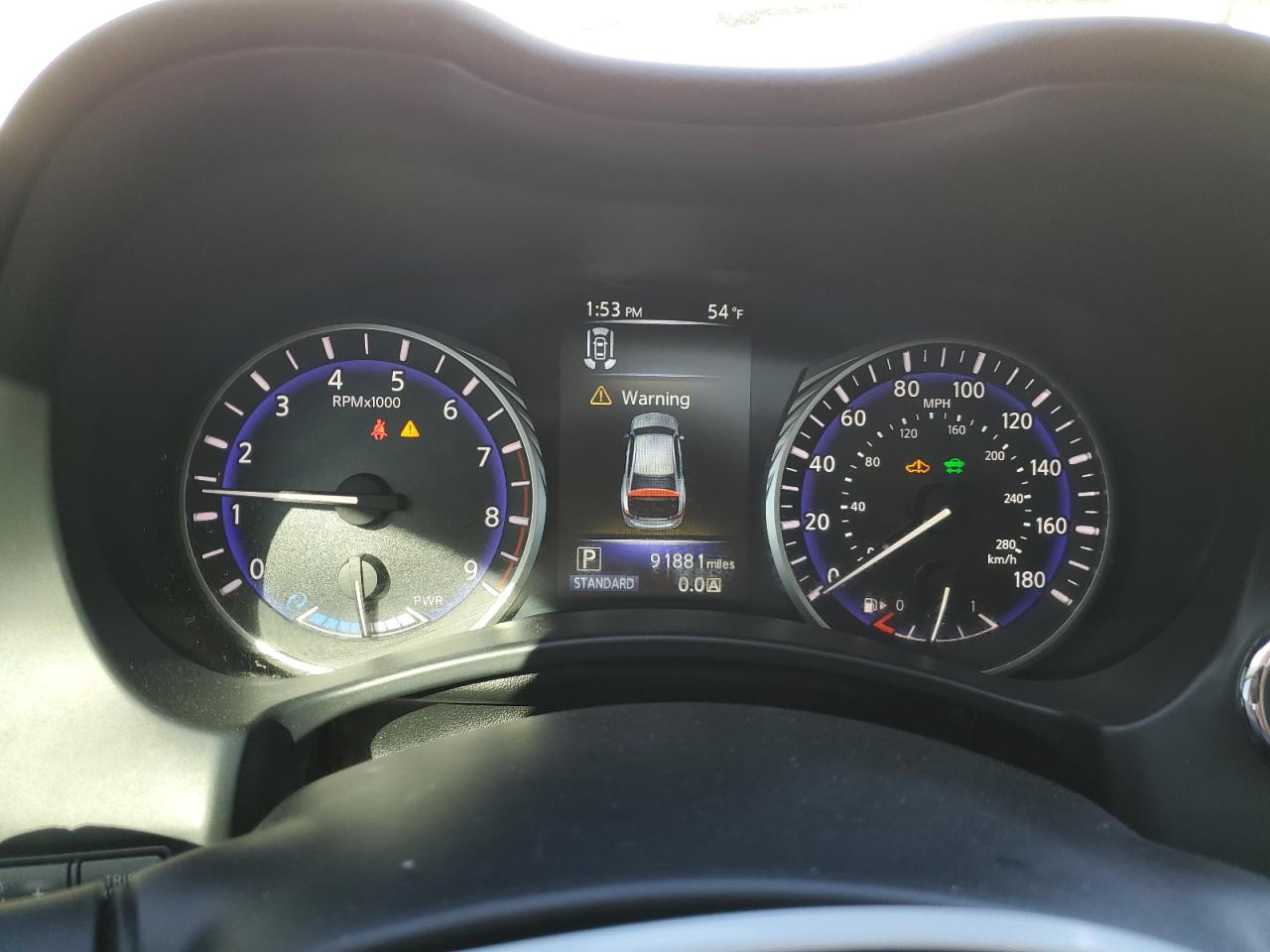 2015 Infiniti Q50 Hybrid Premium VIN: JN1AV7AR2FM850003 Lot: 90478195