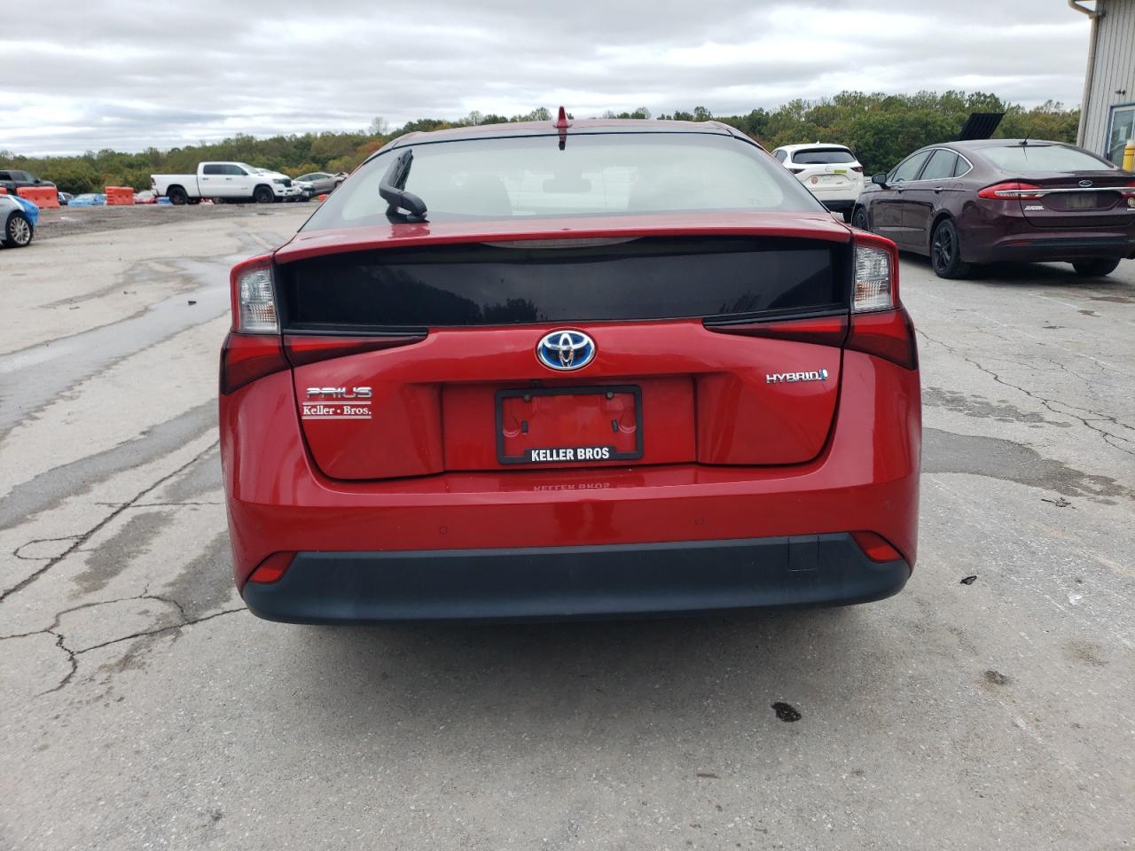 2019 Toyota Prius VIN: JTDKARFU9K3099021 Lot: 86447535