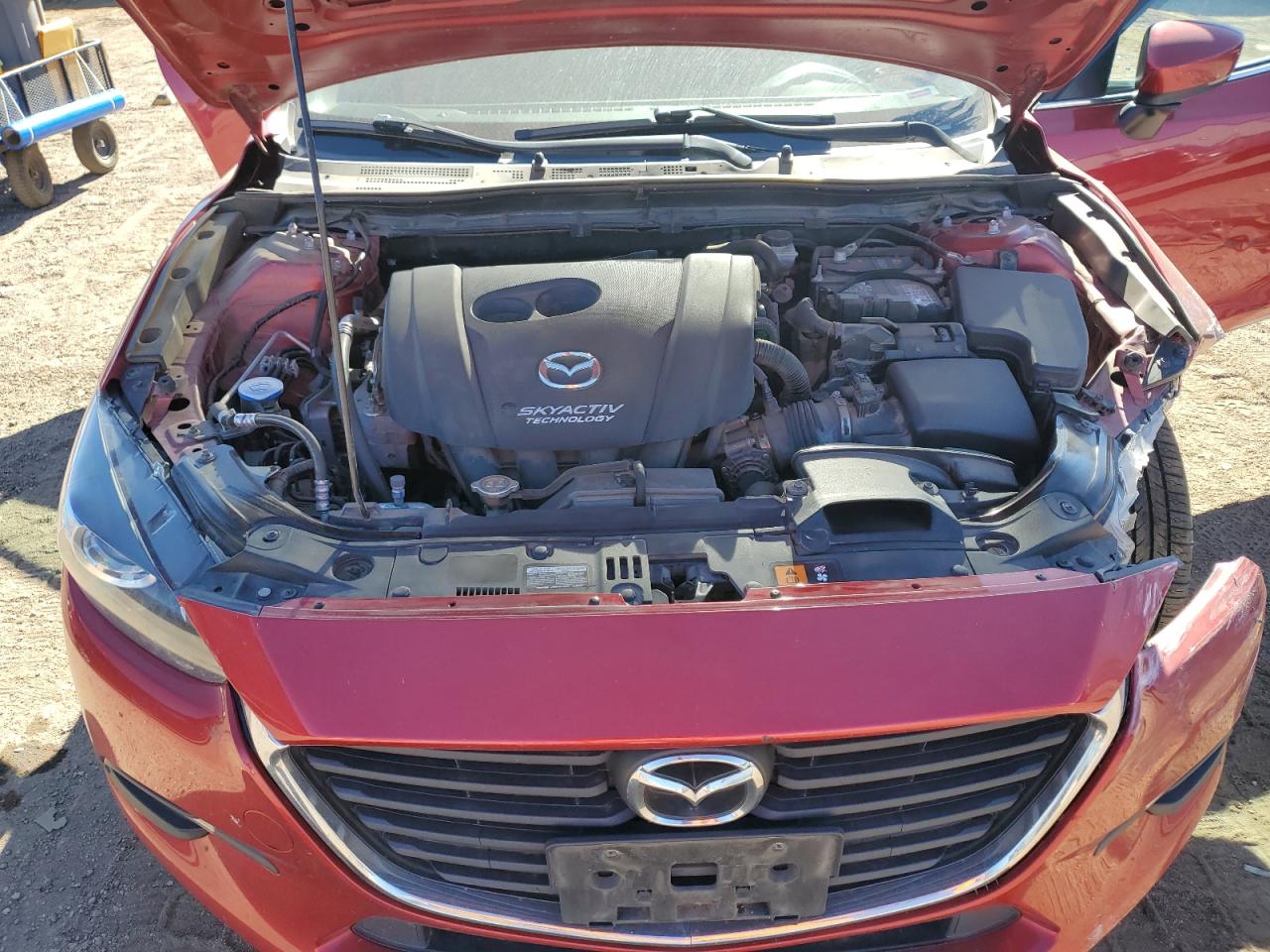 2018 Mazda 3 Touring VIN: 3MZBN1L35JM193814 Lot: 90731385