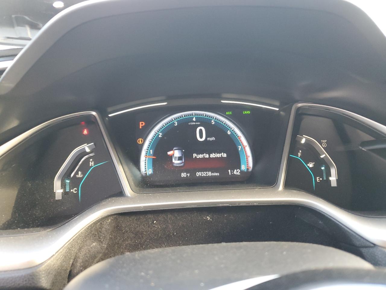 2019 Honda Civic Ex VIN: 19XFC1F32KE201112 Lot: 82276405