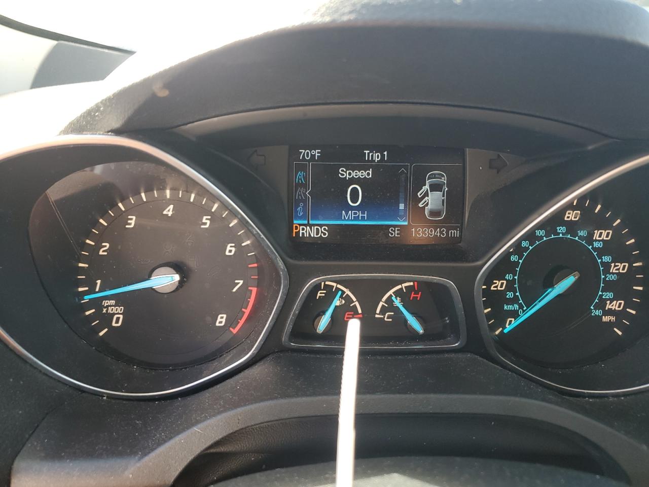 2014 Ford Escape Titanium VIN: 1FMCU0JX8EUC58727 Lot: 81991945