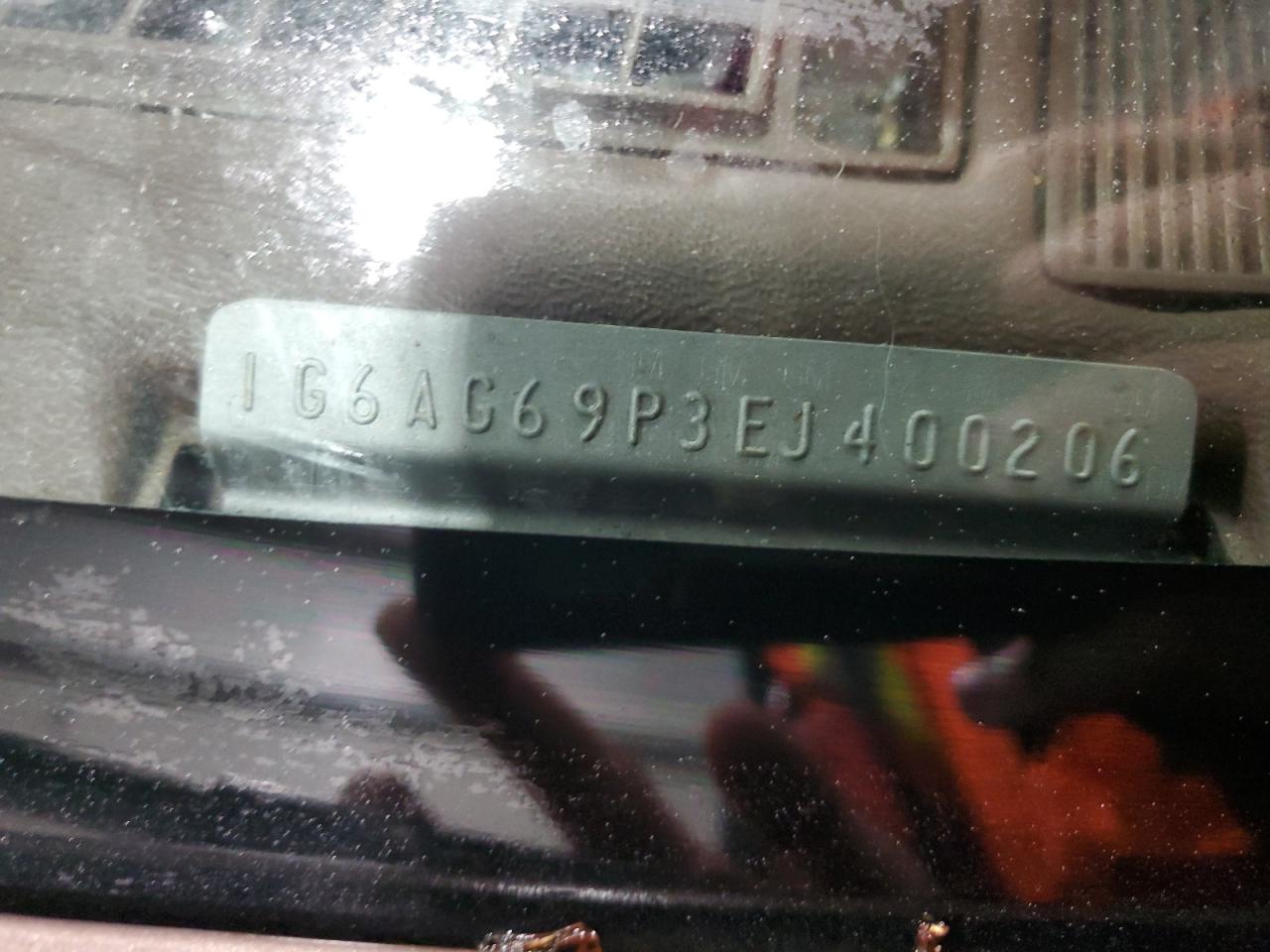 1984 Cadillac Cimarron VIN: 1G6AG69P3EJ400206 Lot: 89547495