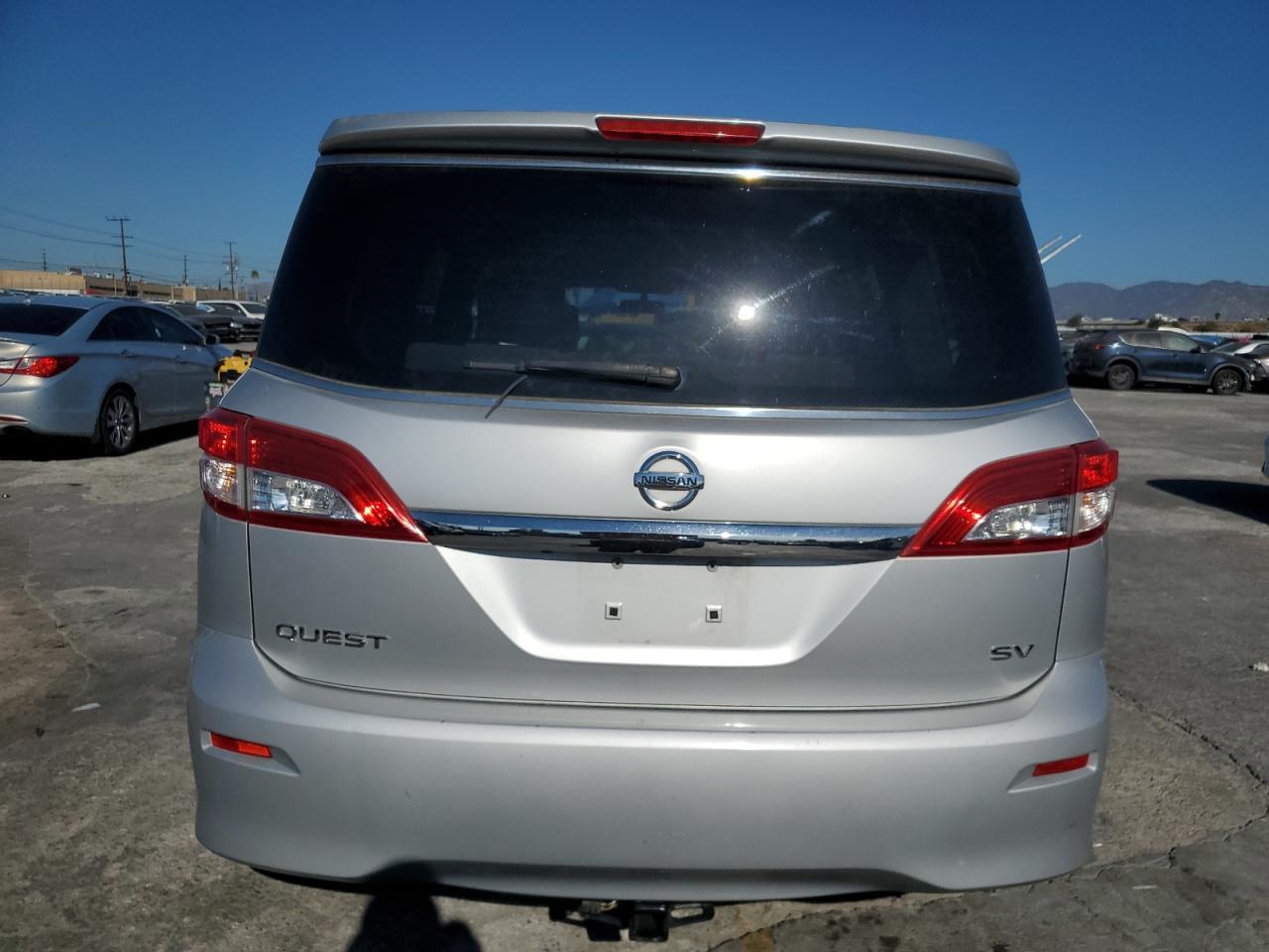 2015 Nissan Quest S VIN: JN8AE2KP0F9122667 Lot: 85945765