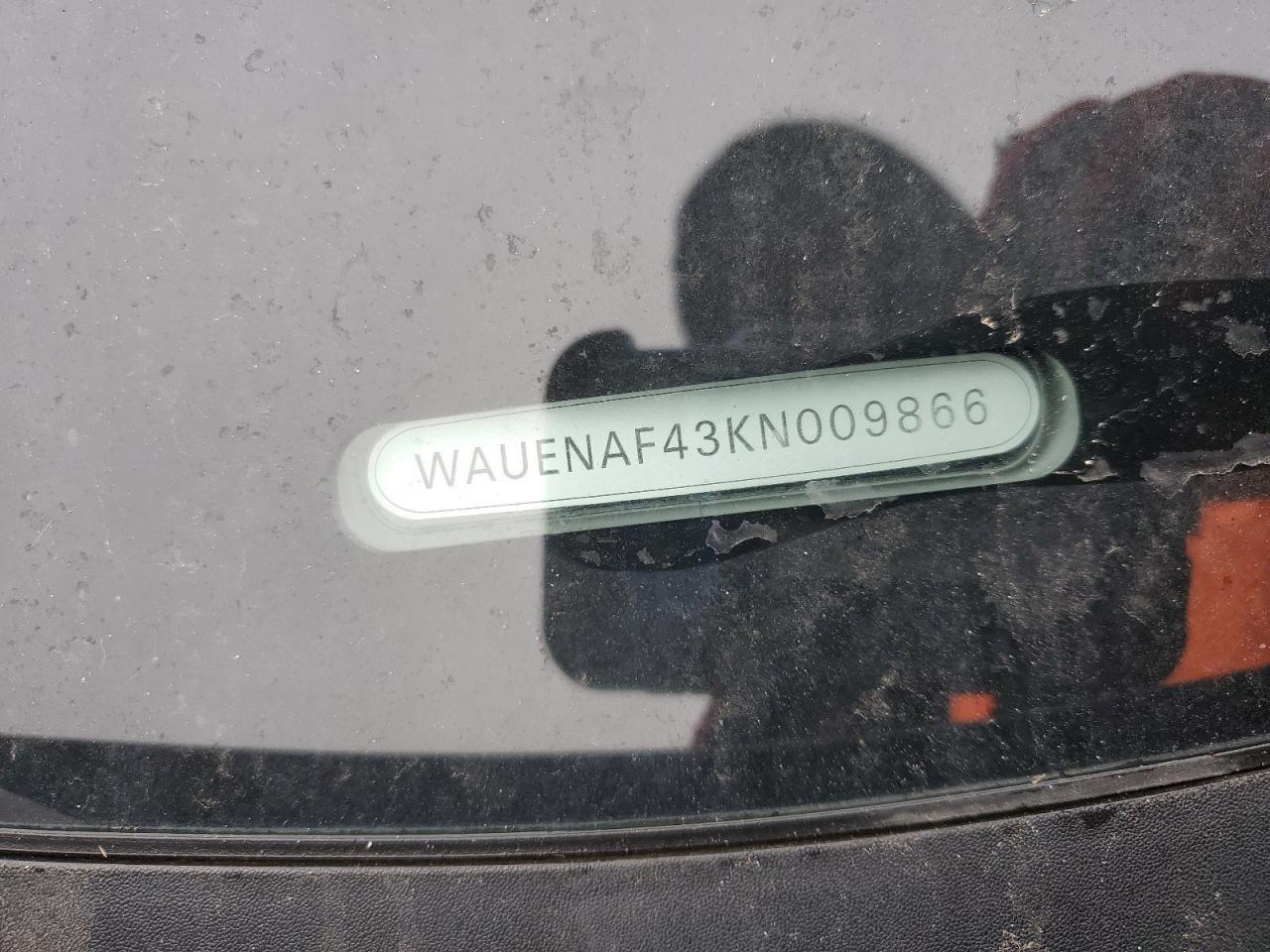 2019 Audi A4 Premium Plus VIN: WAUENAF43KN009866 Lot: 82190935
