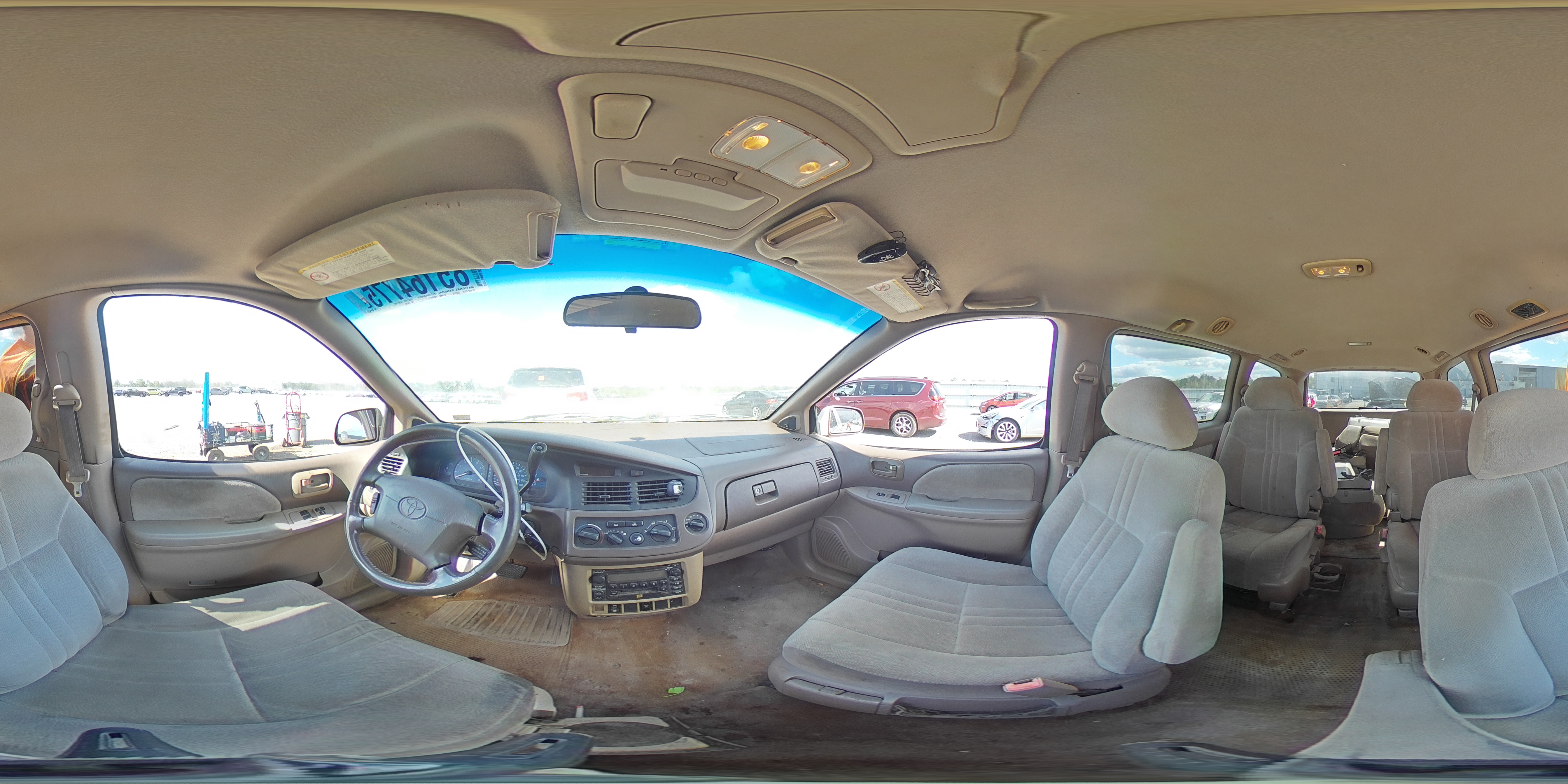 2003 Toyota Sienna Le VIN: 4T3ZF13C03U519292 Lot: 85164775