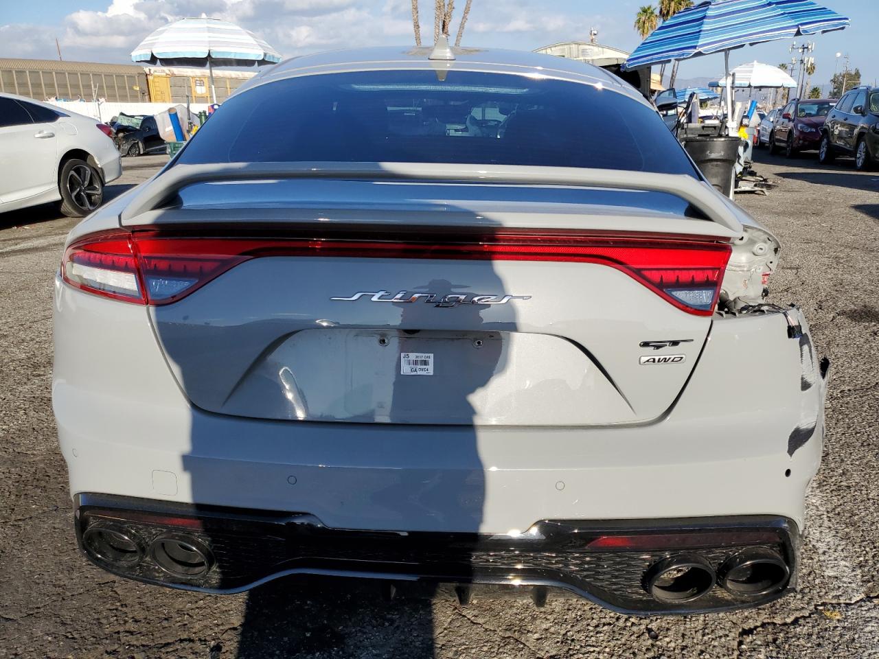 2022 Kia Stinger Gt2 VIN: KNAE55LC7N6108773 Lot: 87030645