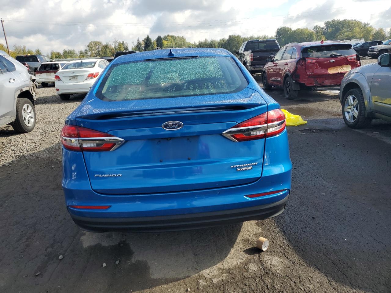 2020 Ford Fusion Titanium VIN: 3FA6P0RU2LR132764 Lot: 86528055