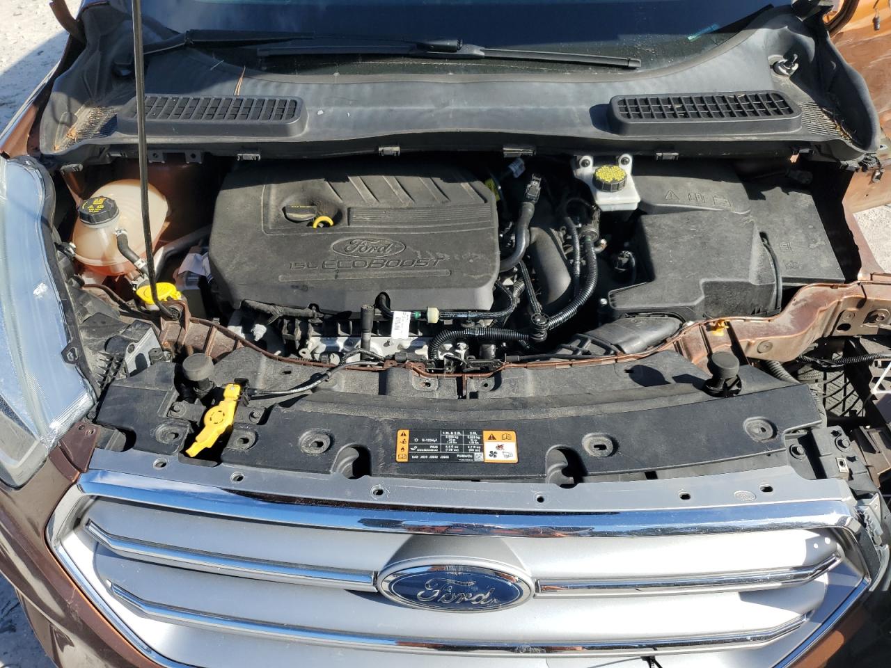 2017 Ford Escape Titanium VIN: 1FMCU9JD2HUC40609 Lot: 90046595