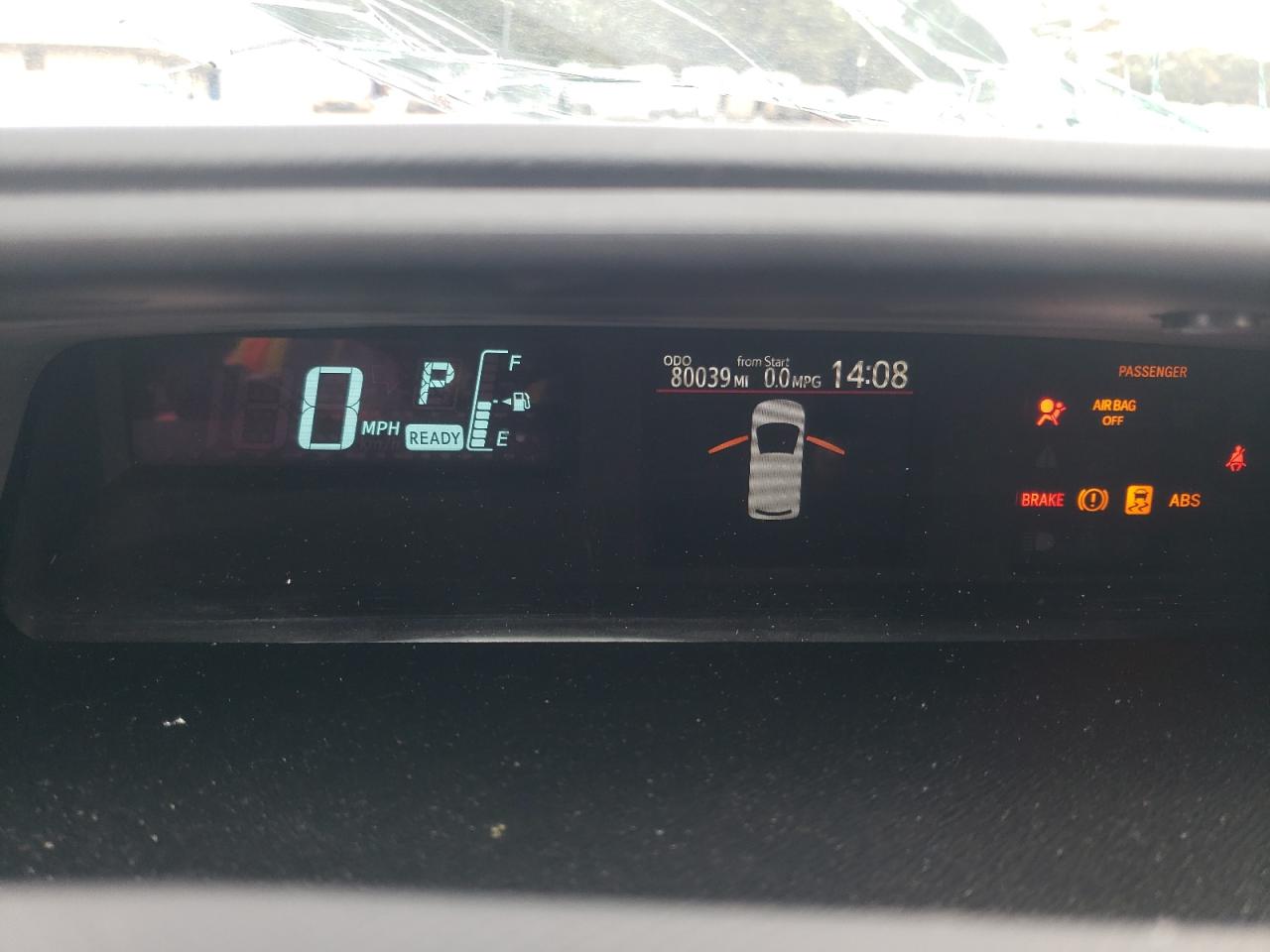 2014 Toyota Prius C VIN: JTDKDTB37E1059280 Lot: 85354175