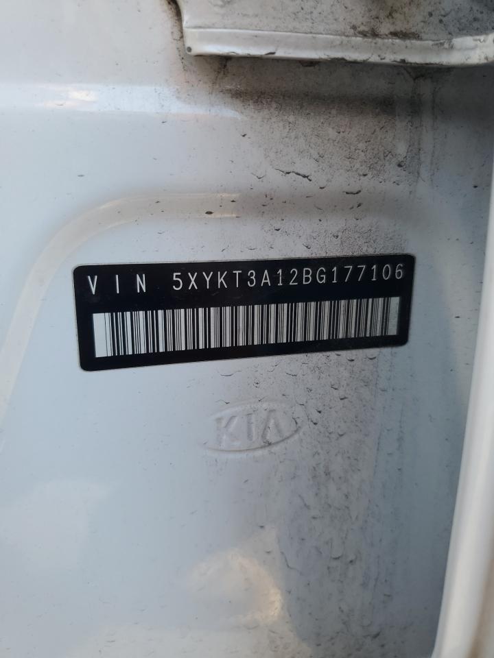 2011 Kia Sorento Base VIN: 5XYKT3A12BG177106 Lot: 85594555