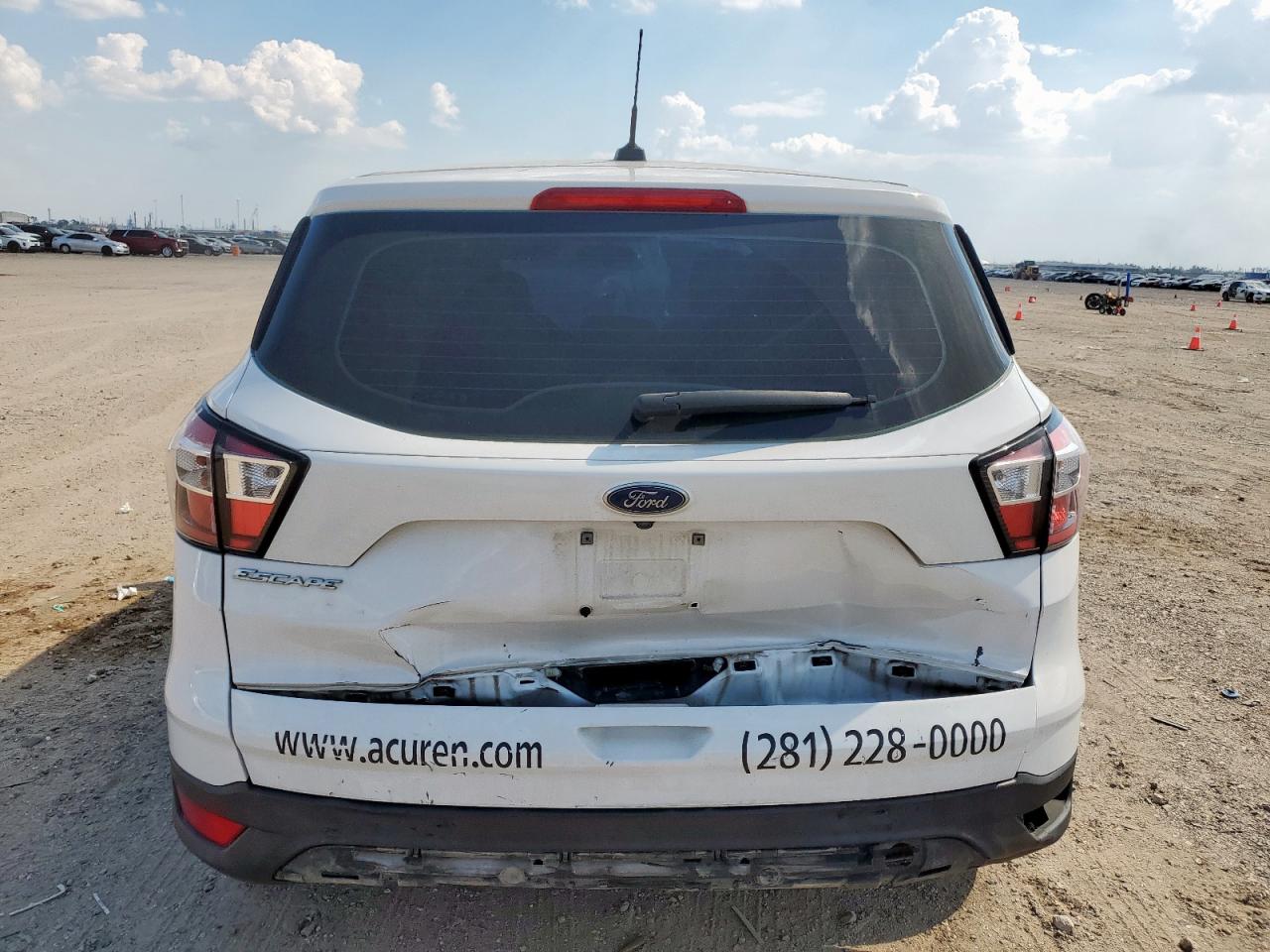 2018 Ford Escape S VIN: 1FMCU0F70JUA37058 Lot: 82188995