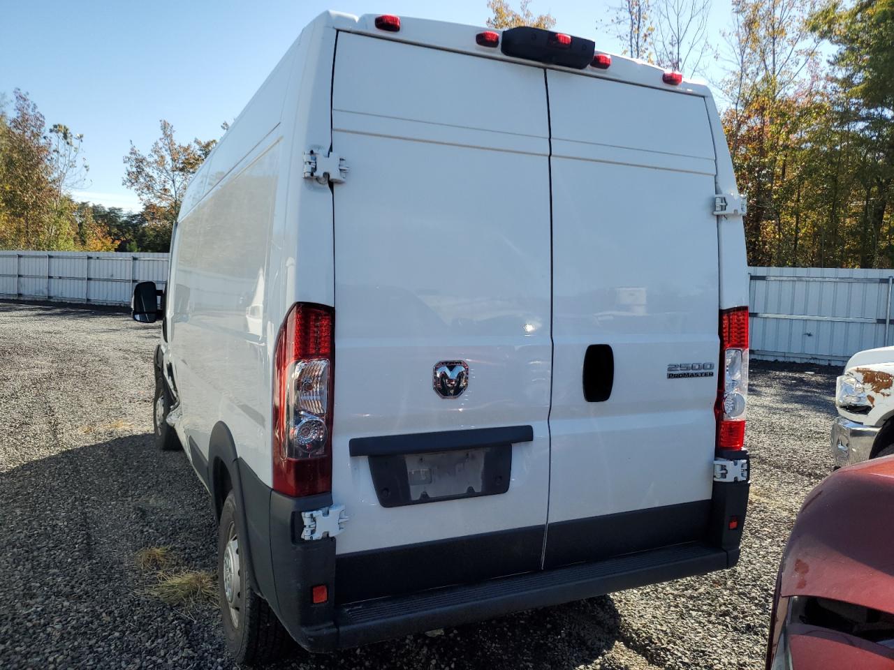 2023 Ram Promaster 2500 2500 High VIN: 3C6LRVDG9PE572068 Lot: 87021625