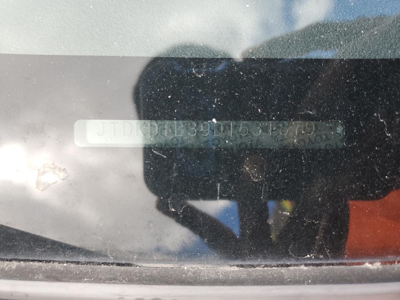 2013 Toyota Prius C VIN: JTDKDTB39D1531879 Lot: 89922655