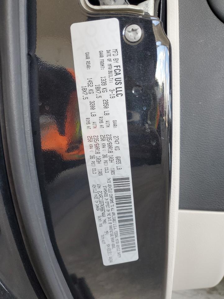 2019 Chrysler Pacifica Limited VIN: 2C4RC1GG7KR667440 Lot: 85359885