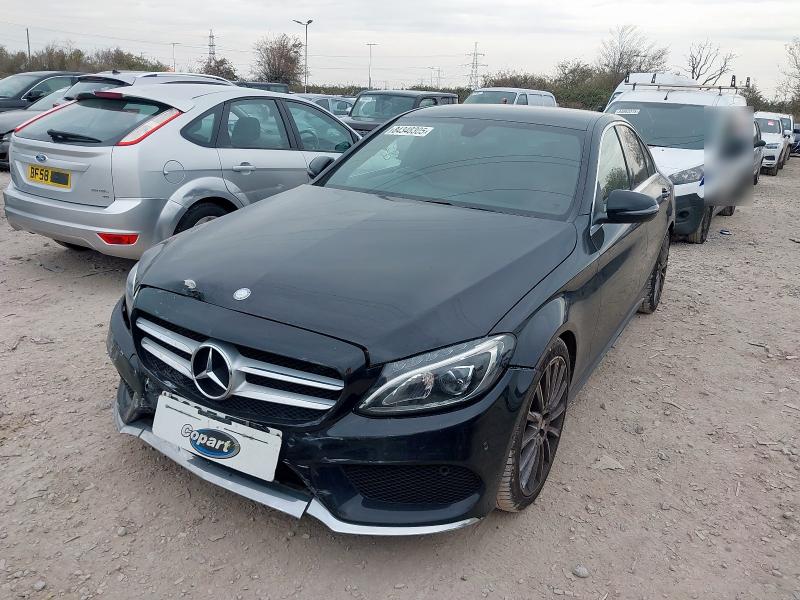 2015 MERCEDES-BENZ C220 D AMG LINE AUTO  for sale at Copart BRISTOL