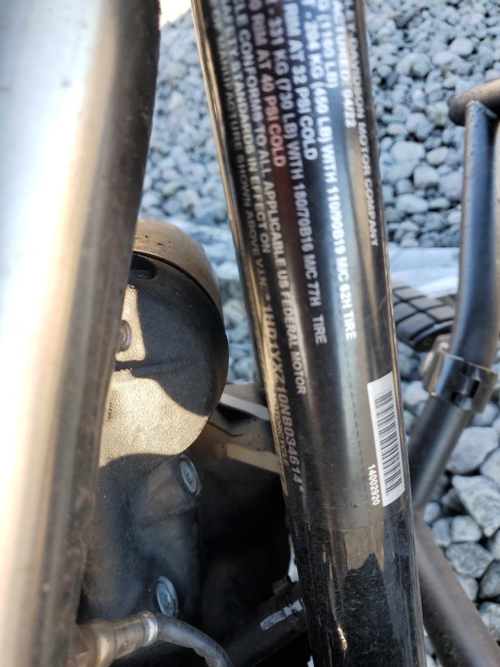 2022 Harley-Davidson Fxlrst VIN: 1HD1YXZ10NB034614 Lot: 84779315