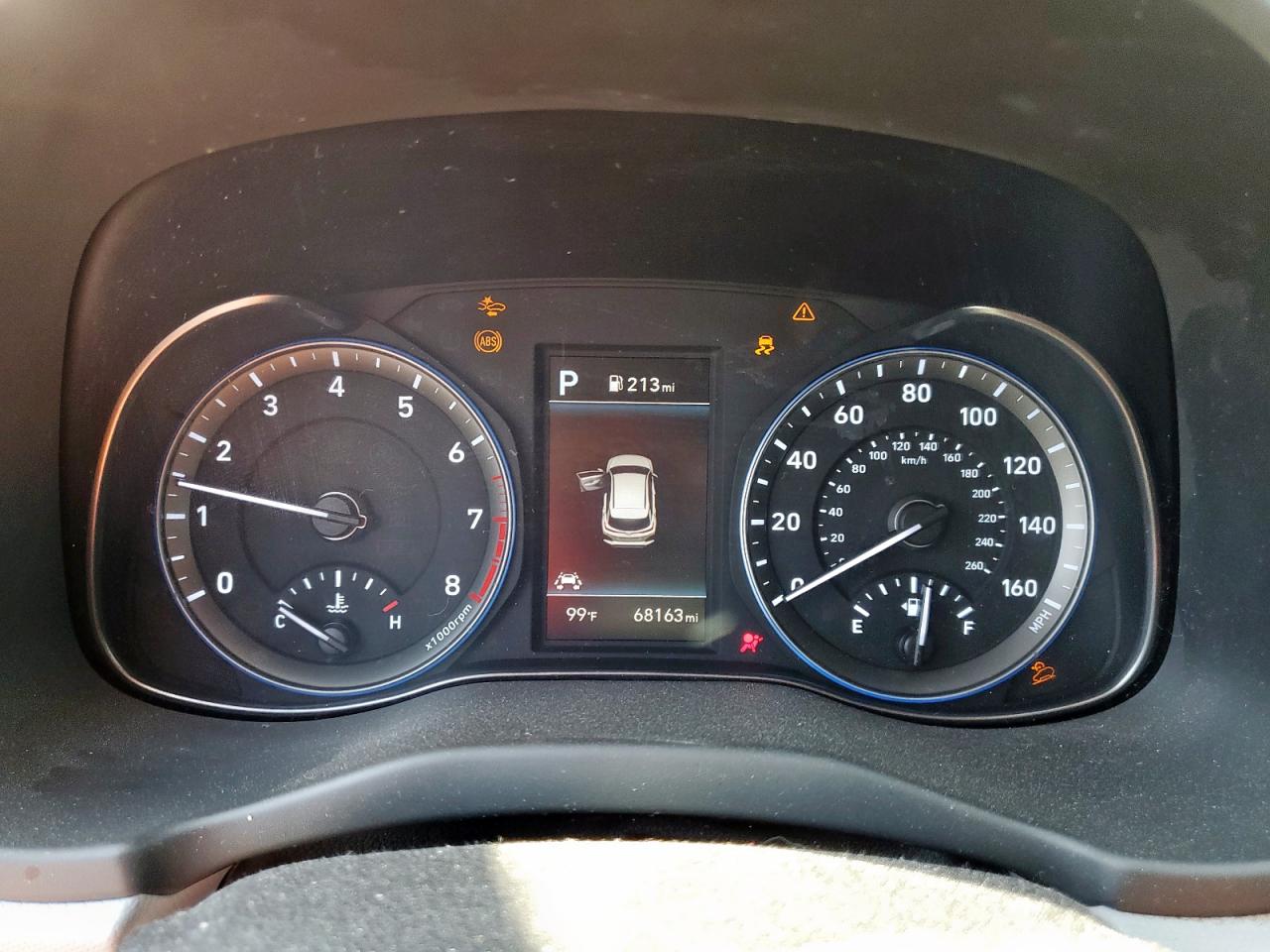 2021 Hyundai Kona Se VIN: KM8K12AA4MU745868 Lot: 82384915