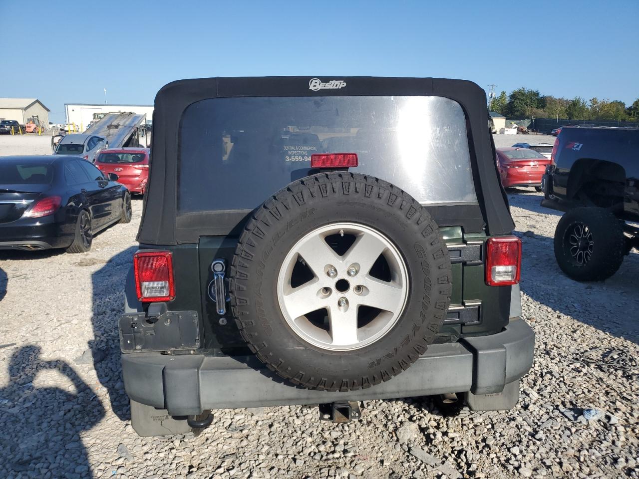 2012 Jeep Wrangler Sport VIN: 1C4AJWAG4CL116725 Lot: 86132875