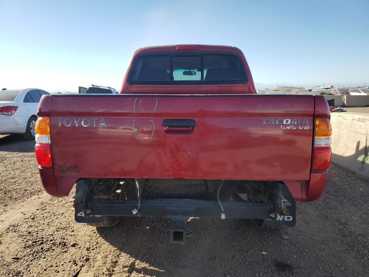 2003 Toyota Tacoma Double Cab VIN: 5TEHN72N03Z286877 Lot: 90090545