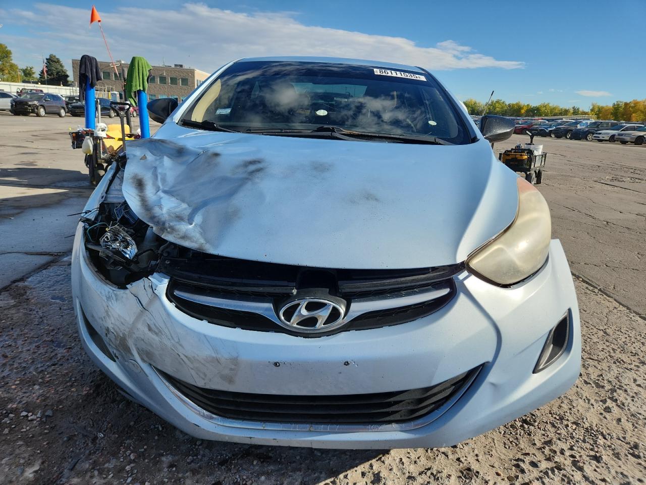 2011 Hyundai Elantra Gls VIN: KMHDH4AE1BU092299 Lot: 86111535