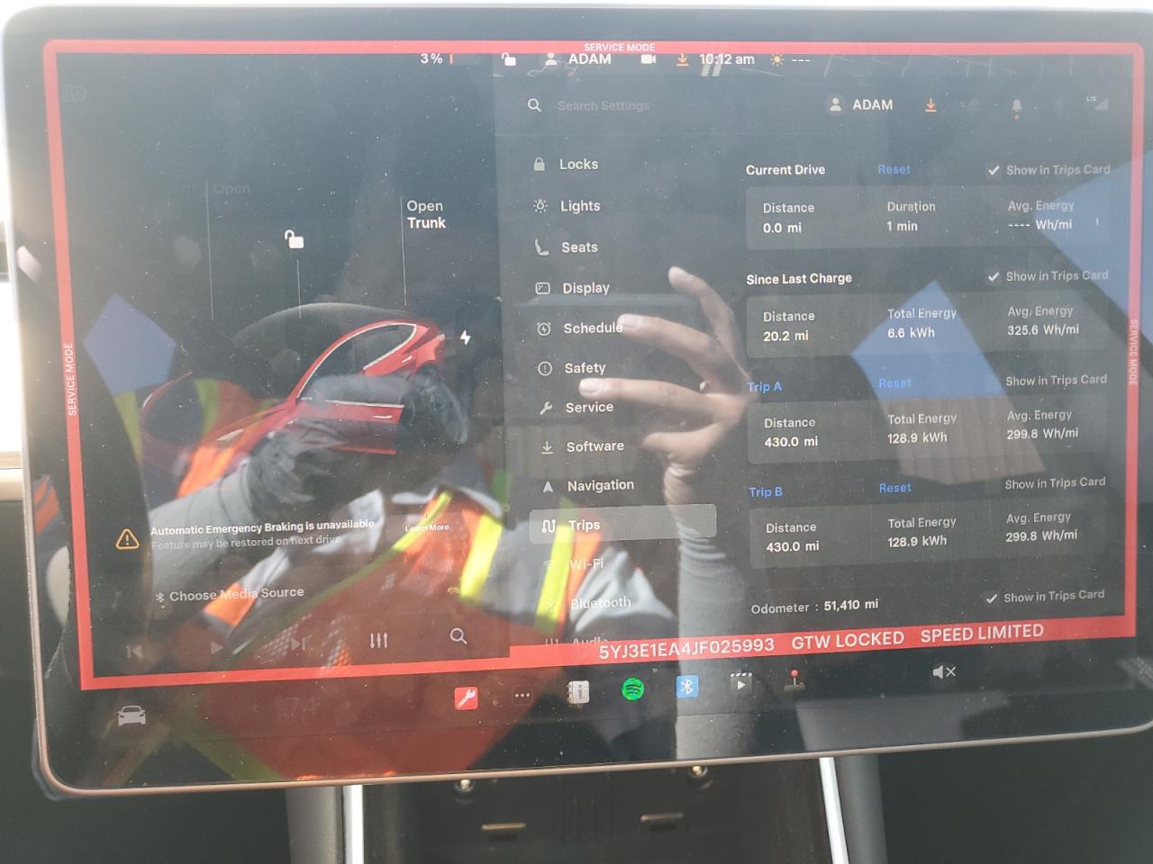 2018 Tesla Model 3 VIN: 5YJ3E1EA4JF025993 Lot: 84884215