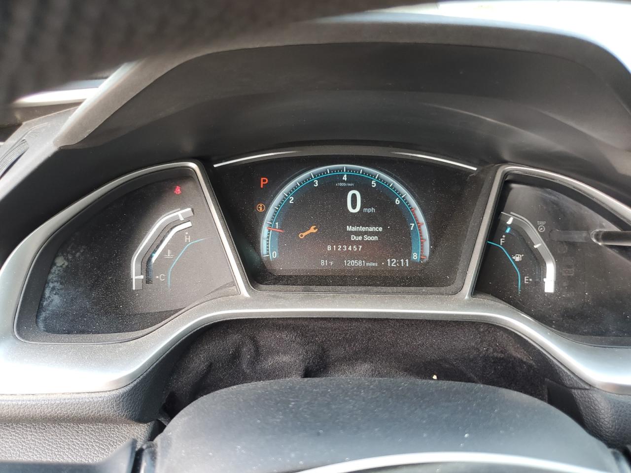 2016 Honda Civic Ex VIN: 19XFC1F32GE024486 Lot: 81938065